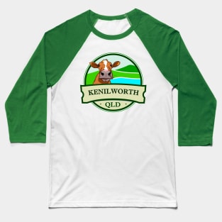 Kenilworth town Queensland Australia with dairy cow Baseball T-Shirt